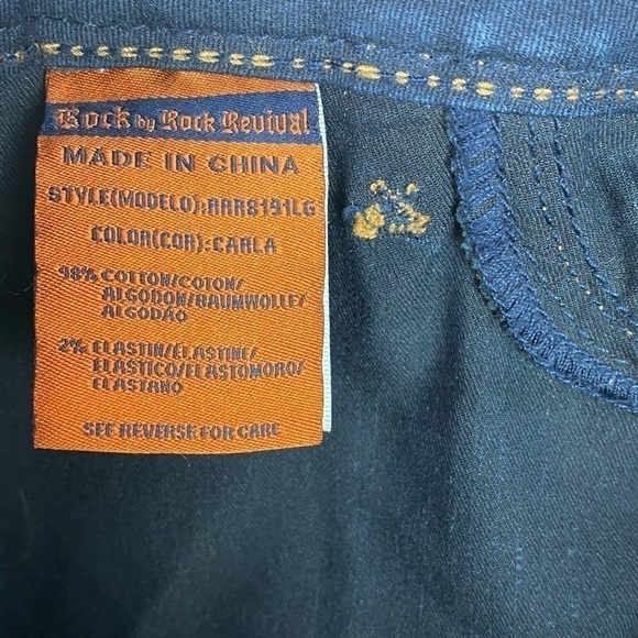 ROCK Revival Carla Denim Skinny Legging - Picture 9 of 10